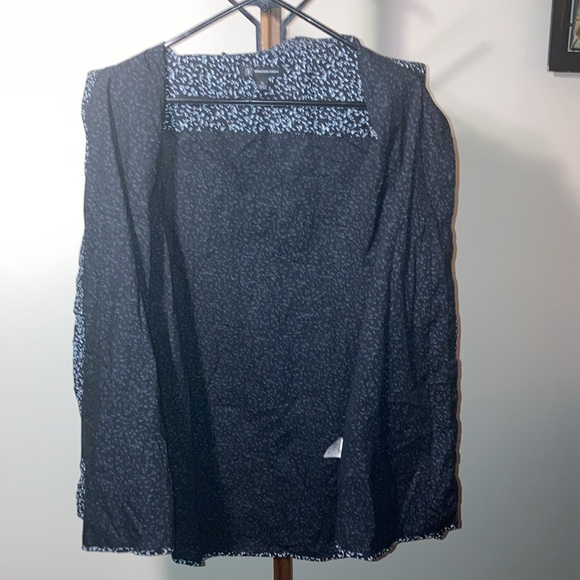 INC International Concepts | Men’s Black/White Long Sleeve Shirt-Size X-Large - Picture 8 of 10